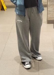 Bonkers Grey Wide Leg Sweatpants