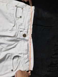 white jeans