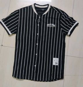 Striped Baseball Jersey
