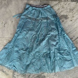 Blue ghagra | Ethnic Skirt