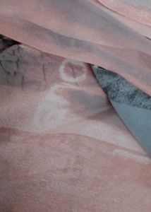 Abstract Pink &amp; Gray Fabric