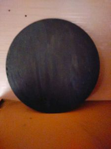 Handmade Santa Christmas Painting