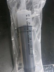 Urine Bladder Syringe New Unused Steriled 60ml