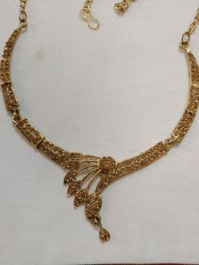 Rose Gold Necklace Set for any Party