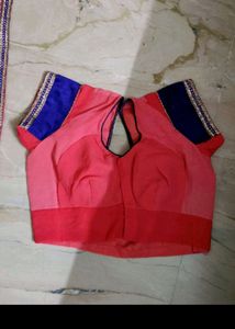 Gajri Colour 2 Shaded Saree