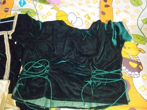 Velvet Indian Outfit