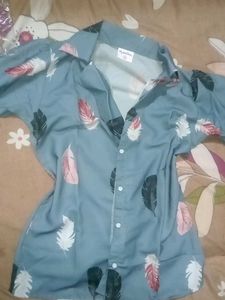 Women Shirt Blue Colour