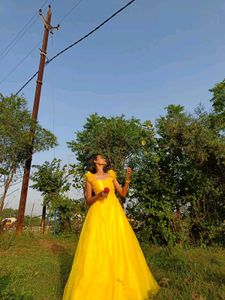 Princess 👑 Yellow 💛 Gown For You 🌹