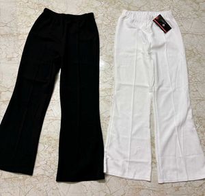 Black & White Flare Pants