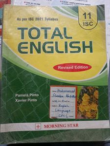 Isc Total English Class 11th