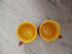 Pack of 1 Hand Painted Ceramic Milk/Coffee Mug