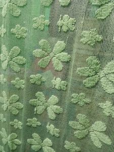 Like New Parrot Green Net Curtains Set Of 2