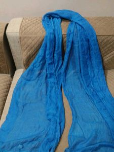 Blue Dupatta