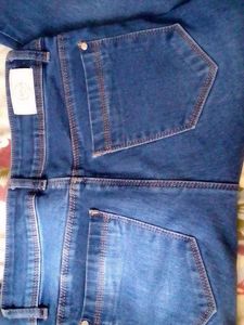 Dark Blue Boot Cut Jeans