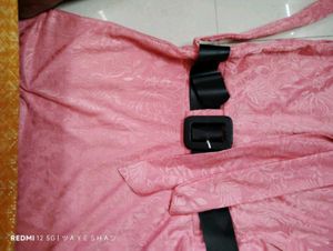 Elegant Pink Maxi Dress