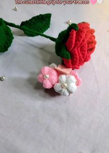 Crochet Small Size Hair Claw 🎀✨