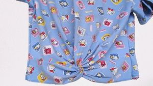 Cutesy Sky Crop Top