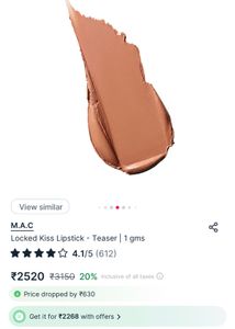 MAC Locked Kiss Lipstick
