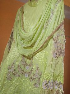 NEW PAKISTANI HEAVY WORK 3 PCS SUIT SET