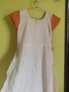 A Line Embroided Kurti