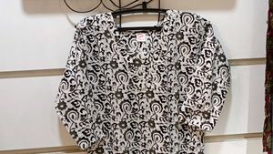 Floral Print Kurta