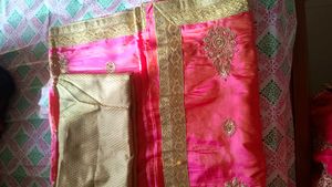 Saree With Blouse Piece