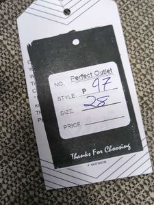 P97 Size-28 Straight Jeans