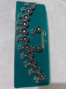 OXIDISED JEWELLERY SET