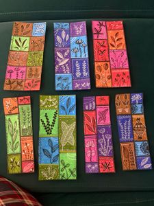 Handmade Floral Bookmarks