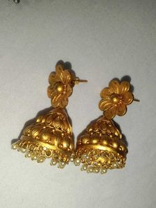 Earrings Jhumkas Set of 3
