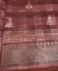 Used Onion Pink Color Saree