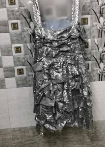 Sequin Embellished Party Dress