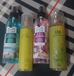Combo Of Body Mist