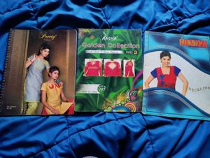 Combo Of 7 Pattern Books ( Blouses &amp; Dresses)