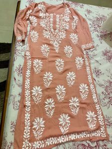 Chikankari Kurta and Pant