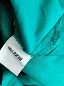 Black, Sea Green Kurta