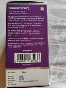 The Derma Co 20% Vitamin C Face Serum