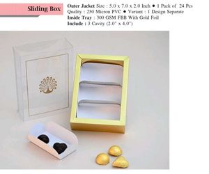 Sliding Transparent Luxury Packing Material