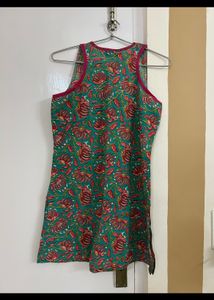 Short Floral Kurti