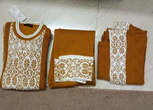 new Stylish Embroidered woolen Kurta