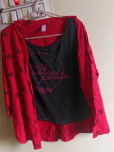 Rad Tshirt With Shirt For Women