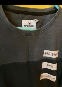 Wrogn Full Sleeve Cotton Tshirt