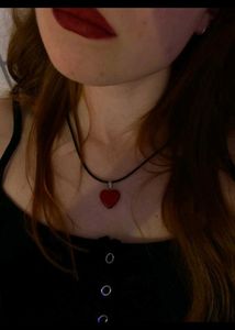 Red Heart Pendant Necklaces