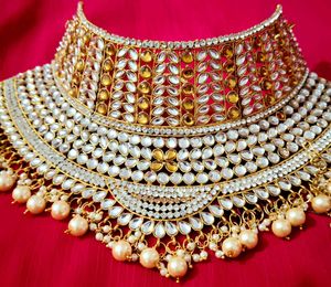 Bridal Kundan Jewelry Set new And Not Used