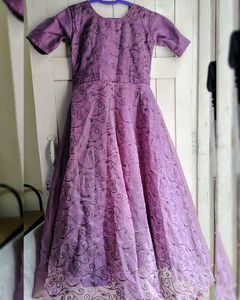 💜Lavender full flair gown🔥 princess gown