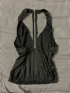 Black Halter Top