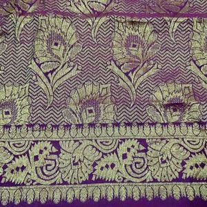 Combo of 2 festive Zari Work Sarees