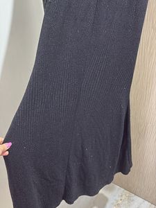 Black Shining Western Gown