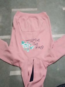 Pink Graphic Sweatshirt