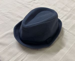 Jack &amp; Jones Blue Fedora Hat